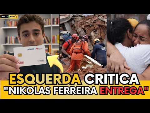🚨 NIKOLAS D3STRÓI A ESQUERDA E ARRECADA R$ 3 MILHÕES PARA VÍTIMAS DAS CHUVAS! - ASSISTA E ENTENDA