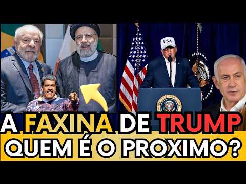 ABRE TEU OLHO LULA - TRUMP TÁ FAZENDO A LIMPA NO MUNDO - QUEM SERÁ O PRÓXIMO?