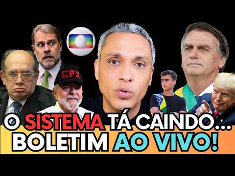 🚨URGENTE: LULA ADMITE MENTIR AO VIVO, GLOBO DETONA GILMAR MENDES E STF, TRUMP EXPULSA DELEGADO DA PF