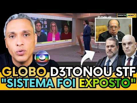 🚨 GAYER EXPÕE AO VIVO: GLOBO SE VIRA CONTRA GILMAR MENDES E O STF!