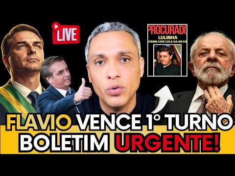 🚨BOMB4 - LULA ENTRA EM DESESPERO E PROIBI PLATAFORMAS QUE MOSTRAM FLÁVIO GANHANDO EM 2026