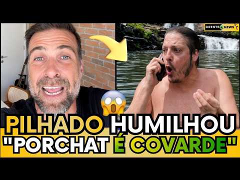 🚨 PILHADO HUMILHA FÁBIO PORCHAT AO VIVO: “VALENTE COM ATOR, COVARDE PRA FALAR DO LULA!” 1 🚨 PILHADO HUMILHA FÁBIO PORCHAT AO VIVO: “VALENTE COM ATOR, COVARDE PRA FALAR DO LULA!”
