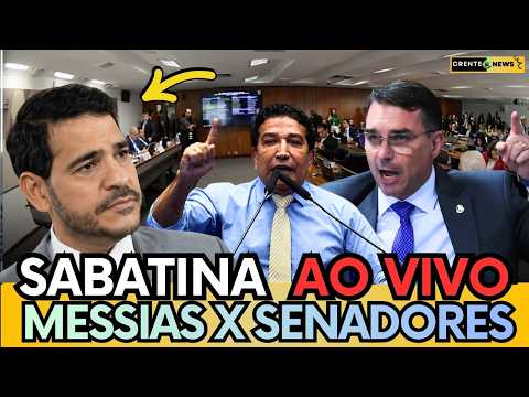 🚨 AO VIVO: SENADORES BOLSONARISTAS PARTEM PRA CIMA DE JORGE MESSIAS NA SABATINA DO STF!