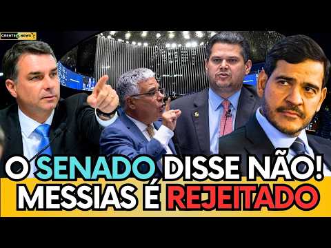 🚨 URGENTE:JORGE MESSIAS É REJEITADO NA VOTAÇÃO DO SENADO COMO MINISTRO DO STF! 1 🚨 URGENTE:JORGE MESSIAS É REJEITADO NA VOTAÇÃO DO SENADO COMO MINISTRO DO STF!