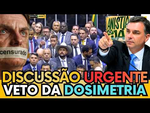 🚨 AO VIVO: BOLSONARISTAS PARTEM PRA CIMA NO SENADO! "DERRUBADA DO VETO DA DOSIMETRIA  PREOCUPA LULA"