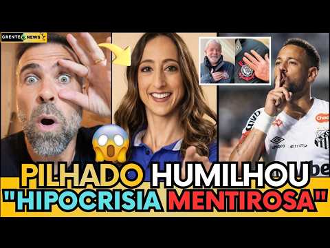 🚨 PILHADO DETONA JORNALISTA E EXPOĒ HIPOCRISIA LACRADORA: "ATACAM NEYMAR E SE CALAM SOBRE LULA!"