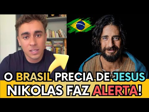 🛑🇧🇷” PRESICAMOS REAGIR” NIKOLAS MANDA RECADO PARA TODO O CRISTÃO DO BRASIL!