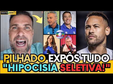 🚨 PILHADO ESCANCARA HIPOCRISIA CONTRA NEYMAR E DESAFIA JORNALISTAS :“QUERO VER FALAR DO LULA!” -VEJA 1 🚨 PILHADO ESCANCARA HIPOCRISIA CONTRA NEYMAR E DESAFIA JORNALISTAS :“QUERO VER FALAR DO LULA!” -VEJA