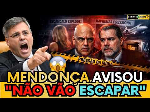 🚨BASTIDORES EXPLODEM: ANDRÉ MENDONÇA REVELA QUE MORAES E TOFFOLI NÃO VÃO ESCAPAR - ASSISTA E ENTENDA