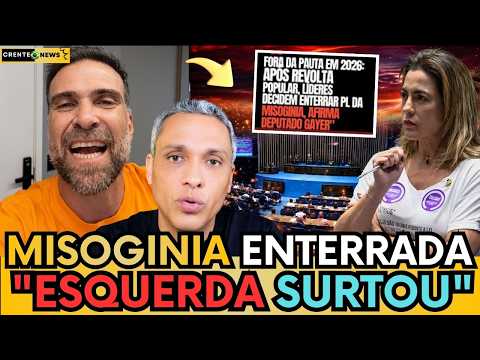 🚨 PILHADO EXPLOD3: PL DA “MISOGINIA” MORR3 NA CÂMARA E ESQUERDA SURTA! - ASSISTA E ENTENDA 1 🚨 PILHADO EXPLOD3: PL DA “MISOGINIA” MORR3 NA CÂMARA E ESQUERDA SURTA! - ASSISTA E ENTENDA