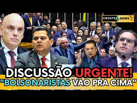 🚨AO VIVO: CLIMA TENSO! BOLSONARISTAS  VÃO PRA CIMA SEM MEDO NO CONGRESSO! - ASSISTA