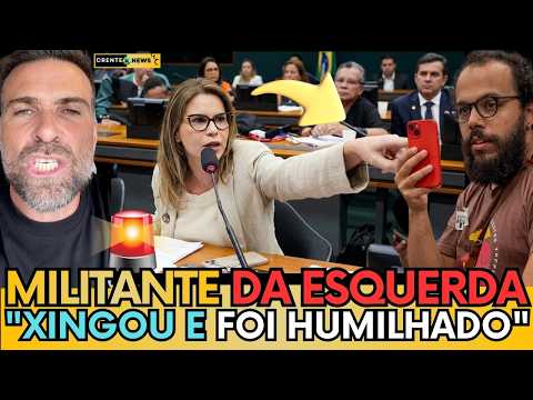 🚨O PAU QUEBROU NA COMISSÃO DAS MULHERES !"MILITANTE DA ESQUERDA XINGOU DEPUTADA E SE DEU MAL" - VEJA