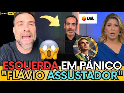 🚨PILHADO EXPÕE CLIMA DE VELÓRIO NO UOL APÓS SITE INGLÊS DESTACAR O CRESCIMENTO DE FLAVIO BOLSONARO