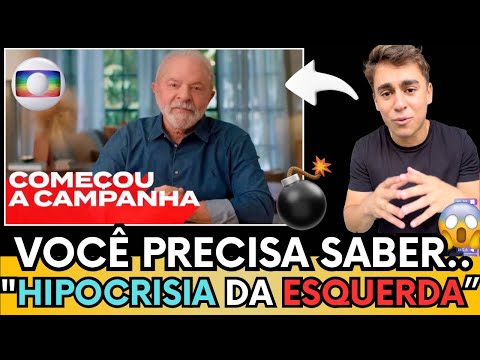 🛑🇧🇷 NIKOLAS EXPÔS A VERDADE SOBRE A CAMPANHA DE LULA NA GLOBO - ASSISTA NA INTEGRA!