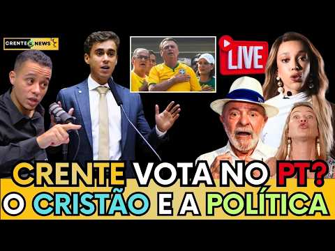 CRENTE PODE VOTAR EM PARTIDO DE ESQUERDA? - O CRISTÃO E A POLÍTICA - PODCAST CRENTE NEWS