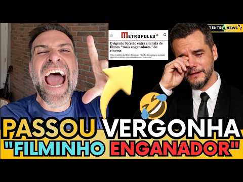 🚨 PILHADO DEBOCHA E  HUMILHA WAGNER MOURA: “FILMINHO FAJUTO FOI DETON4DO POR REVISTA BRITÂNICA” VEJA