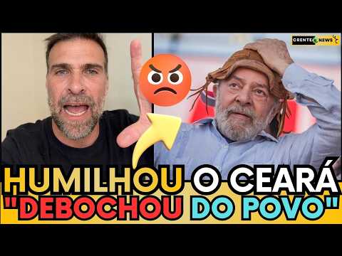 🚨 PILHADO EXPLOD3 AO VIVO! LULA DEBOCHA DO POVO DO CEARÁ! "NÃO É SÓ CABEÇA GRANDE" - FA O L AGORA