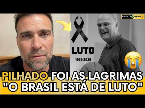 🚨 PILHADO SE EMOCIONA AO VIVO COM MORT3 DE OSCAR SCHMIDT! O BRASIL ESTÁ DE LUTO - ASSISTA AGORA