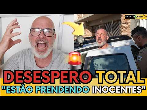 🚨 PR3SO DE 8 DE JANEIRO SURTA AO SER DETIDO NOVAMENTE:“VOCÊS JÁ VENCERAM!” ESTÃO PRENDENDO INOCENTES