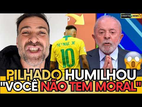 🚨PILHADO D3TONA LULA E  VAI PRA CIMA APÓS DECLARAÇÃO SOBRE ÍDOLOS DA SELEÇÃO