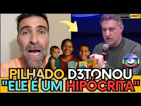 🚨 PILHADO DESMORALIZA LUCIANO HUCK APÓS POLEMICA SOBRE BOLSA FAMÍLIA