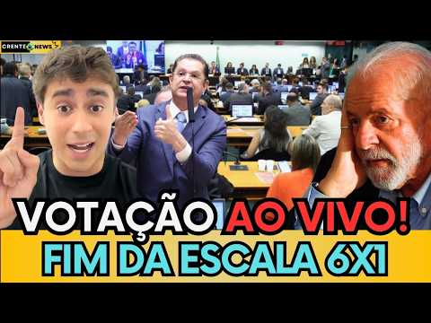 🚨 DISCUSSÃO AO VIVO: BRIGA FEIA ENTRE A OPOSIÇÃO X ESQUERDA - VOTAÇÃO PELO FIM DA ESCALA 6X1
