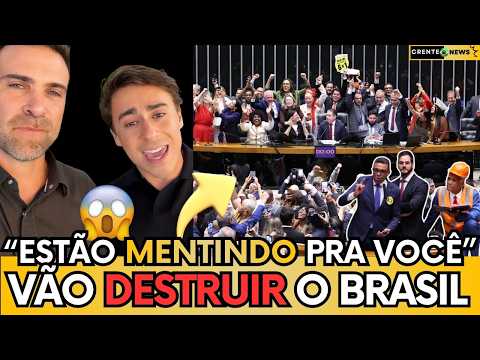 🚨NIKOLAS ESCANCARA A FARSA DA ESQUERDA E REVELA O GOLPE DE MESTRE DA DIREITA NA ESCALA 6X1!