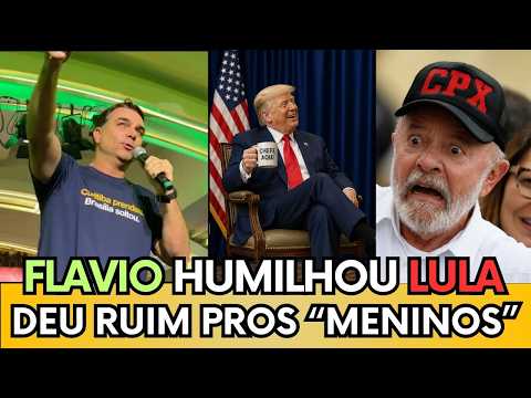 🚨 FLÁVIO HUMILHA LULA "ELE DEVE SER AMIGOS DOS MENINOS