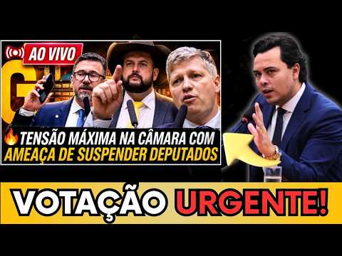🚨URGENTE:ESQUERDA TENTA SUSPENDER VAN HATEEM, ZÉ TROVÃO E MOLON APÓS CONFUSÃO NA CAMARA!