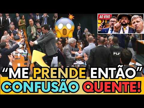 🚨 BRIGA GENERALIZADA! DEPUTADO DO PT PEDE PRISÃO DO DR .CHIQUINI AO VIVO NA CÂMARA!