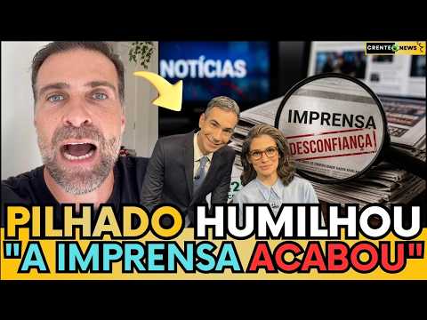 🚨 PILHADO ESCULACHA A MÍDIA: “VOCÊS PERDERAM A CREDIBILIDADE!” 1 🚨 PILHADO ESCULACHA A MÍDIA: “VOCÊS PERDERAM A CREDIBILIDADE!”