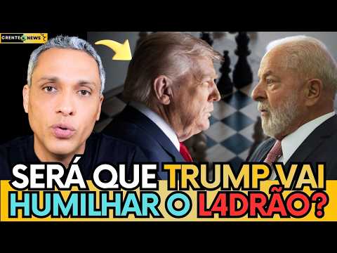 🚨 GAYER REVELA: TRUMP PODE DESMASCARAR E  HUMILHAR LULA AO VIVO NOS EUA!