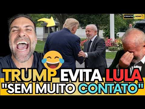 🚨 PILHADO EXPÕE CLIMÃO: TRUMP EVITA CONTATO COM LULA NA CASA BRANCA!