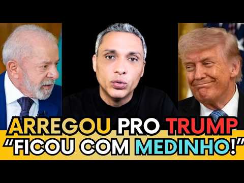 🚨BOLETIM URGENTE: LULA IA SER HUMILHADO POR TRUMP E NÃO APERECEU AO VIVO!