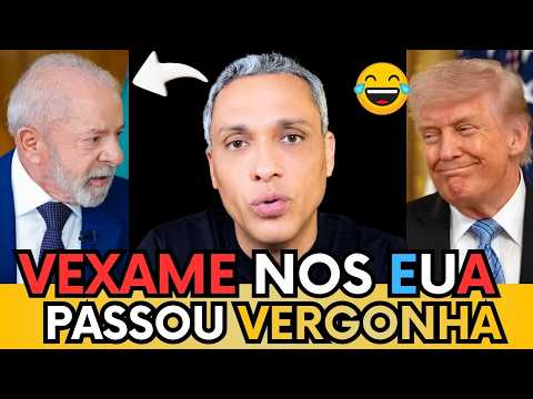 🇧🇷🛑GRAVE: LULA COMETE "GAFE" E DEFENDE O TR4… “FICOU CHEIO DE MEDO DE TRUMP”