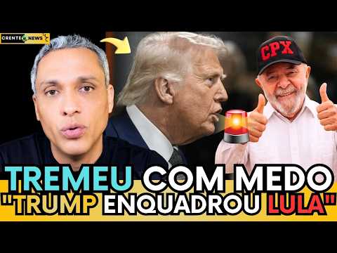 🚨LULA SURTA E COMETE GAFE AO DEFENDER O TRF4: “TRUMP DEIXOU ELE COM MEDO!”