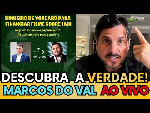 🚨 MARCOS DO VAL REVELA BASTIDORES OS AÚDIOS VAZADOS DE FLAVIO BOLSONARO E VOCARO!