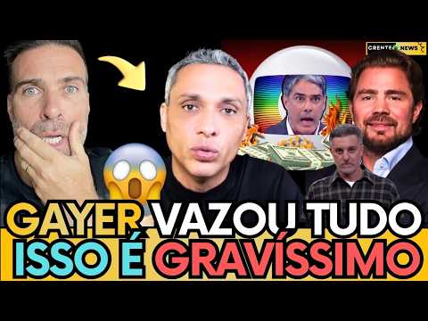 🚨 REVELAÇÃO BOMB4STICA! GUSTAVO GAYER EXPÕE DIRETOR DA GLOBO: “AMIGO DE VORCARO!”