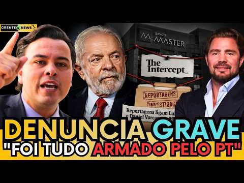 🚨AGORA: CHIQUINI EXPÕE PT! “USARAM O INTERCEPT PARA ESCONDER LULA E O BANCO MASTER!”
