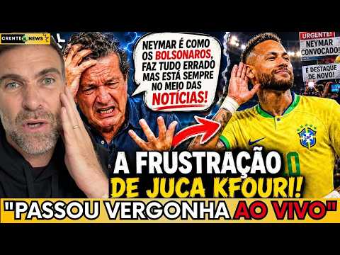 🚨 PILHADO HUMILHA JUCA KFOURI E EXPÕE PERSEGUIÇÃO CONTRA NEYMAR!