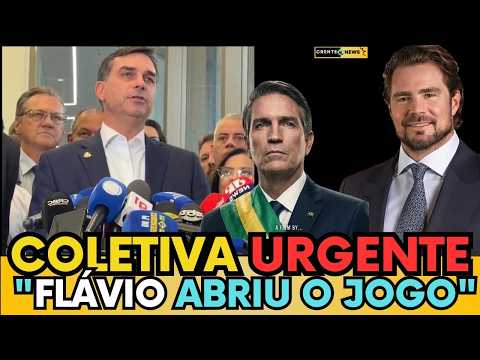 🚨COLETIVA AO VIVO! FLÁVIO BOLSONARO REVELA TUDO: “FUI ATÉ VORCARO BOTAR UM PONTO FINAL!” 1 🚨COLETIVA AO VIVO! FLÁVIO BOLSONARO REVELA TUDO: “FUI ATÉ VORCARO BOTAR UM PONTO FINAL!”
