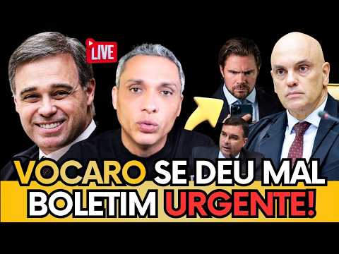 🚨BOLETIM AO VIVO: A VERDADE SOBRE A CONVERSA DE FLAVIO BOLSONARO E DANIEL VOCARO!