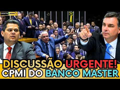 🚨AO VIVO: SENADORES PRESSIONAM ALCOLUMBRE PELA LEITURA DA CPMI DO BANCO MASTER — CONGRESSO PEGA FOGO