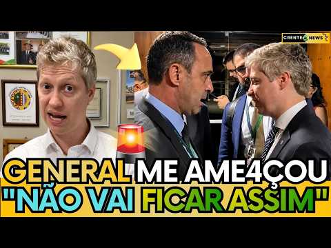 🚨 VAN HATTEM ACUSA GENERAL DE INTIMIDAÇÃO E AME4ÇA: “VAMOS EXPULSAR ESSE GENERAL!”