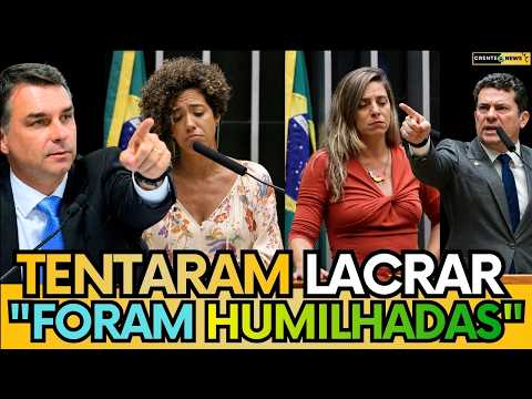 🚨 ESQUERDA PARTE PRO ATAQU3… MAS LEVA HUMILHAÇÃO HISTÓRICA DE SÈRGIO MORO E FLÁVIO BOLSONARO!