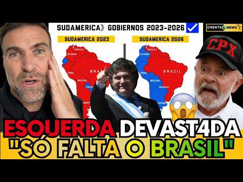 🚨 MILEI COMEMORA VIRADA DA DIREITA E MANDA RECADO PARA LULA: “A SUA HORA VAI CHEGAR” 🇧🇷