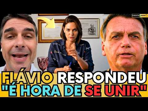 🚨FLÁVIO REAGE AO DESABAFO DE MICHELLE E FAZ DECLARAÇÃO FORTE! "O INIMIGO ESTÁ DO OUTRO LADO"