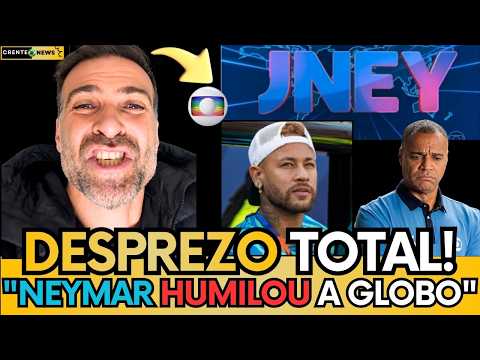 🚨 PILHADO EXPL8D1U: NEYMAR IGNORA A GLOBO AO VIVO E WEB VAI À LOUCURA!