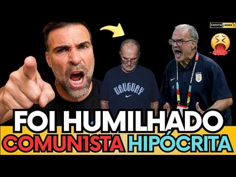 🚨"COMUNISTA ID1OT4" BIELSA É HUMILHADO POR PILHADO APÓS FRACASSO DO URUGUAI!