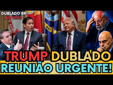 🚨 TRUMP FAZ REUNIÃO COM MARCO RUBIO PROPOSTA PARA ATACAR "T3RR0R!ST4S CV E PCC DO BRASIL"
